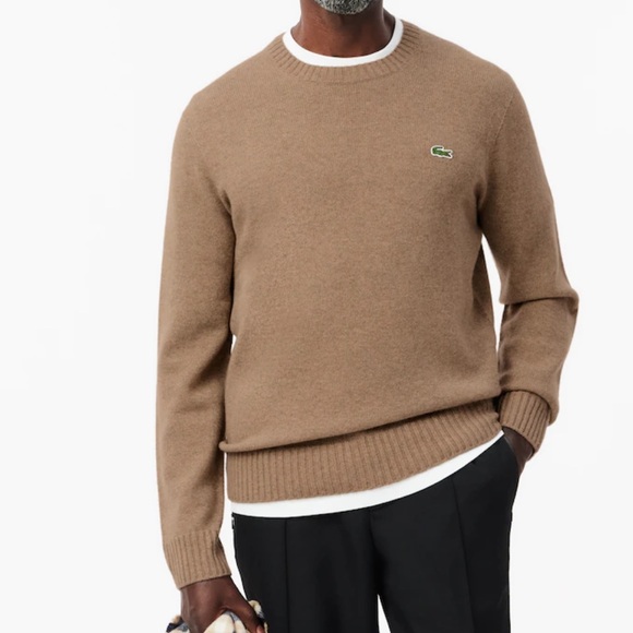 Lacoste Unisex Made in France Seamless Cashmere Sweater